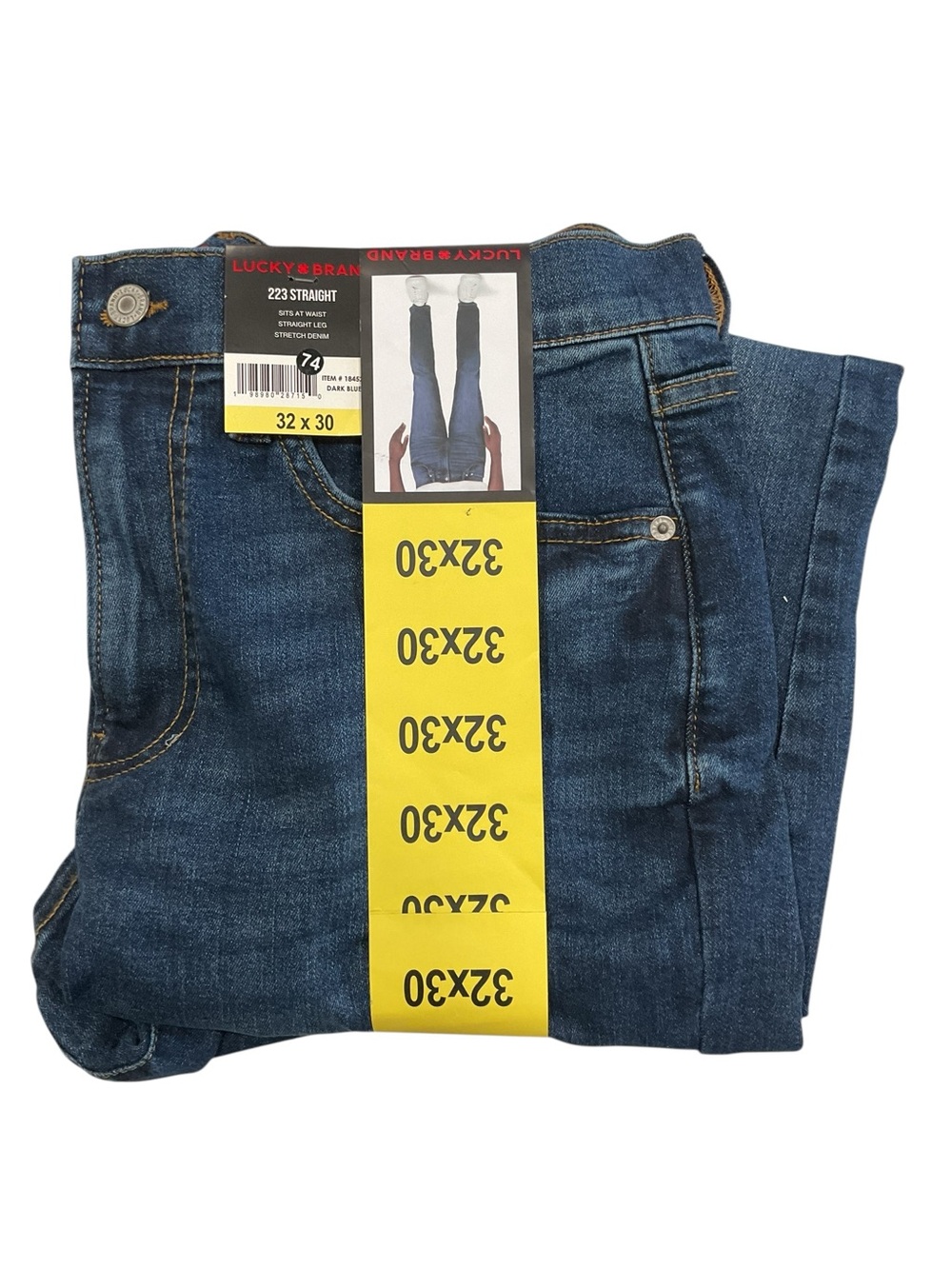 Lucky Brand 223 Straight Jeans - Blue Size 32 x 30